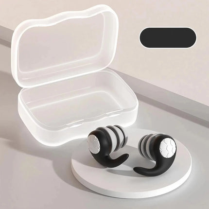 Bouchon oreille avion Noir