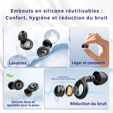 Bouchon oreille pour avion