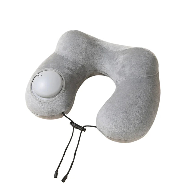 Coussin avion gonflable Gris