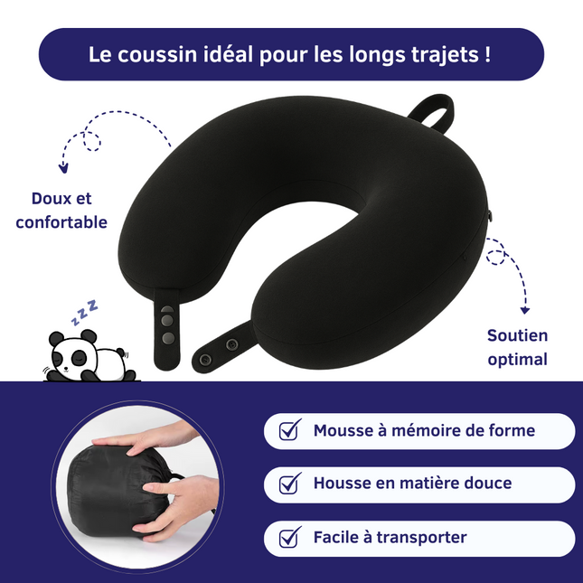 Coussin cervical voyage mémoire de forme