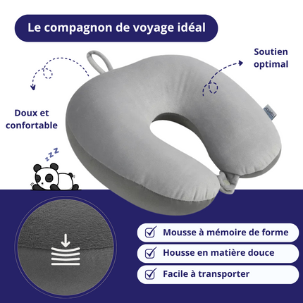 Coussin de voyage pour le cou
