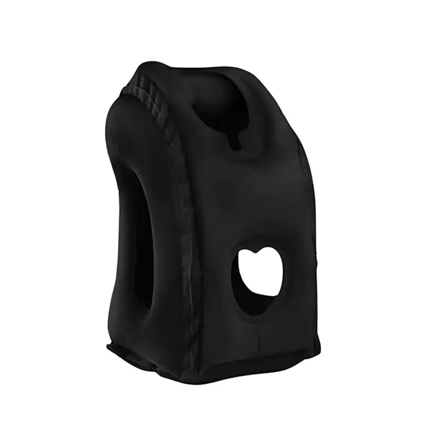 Coussin gonflable de voyage Noir