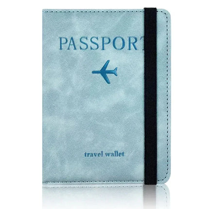 Étui à passeport Bleu