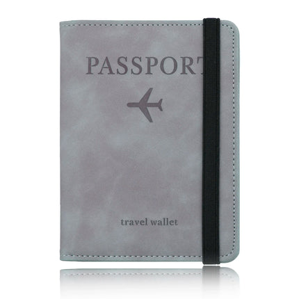Étui à passeport Gris