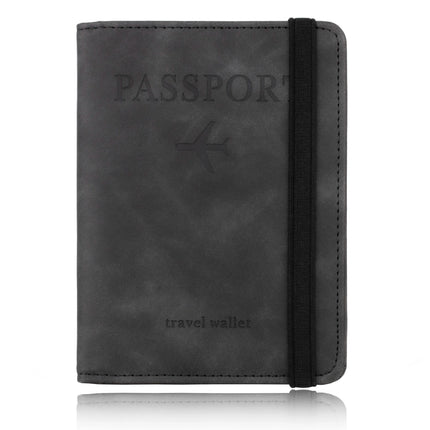 Étui à passeport Noir