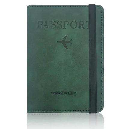 Étui à passeport Vert