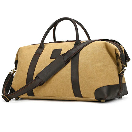 Grand sac voyage Jaune noir