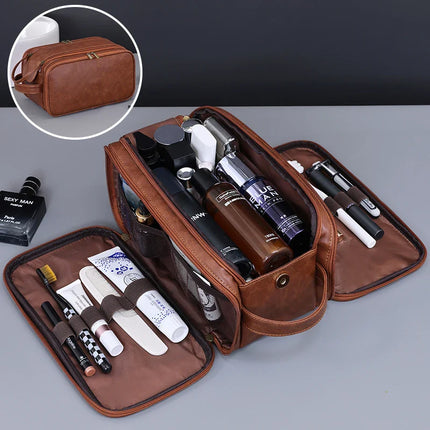 Grande trousse de toilette pour homme