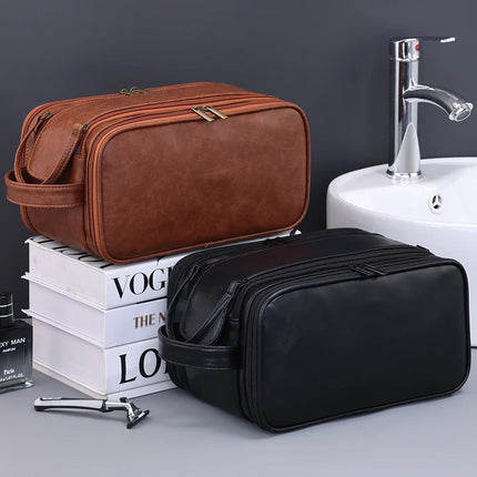 Grande trousse de toilette pour homme