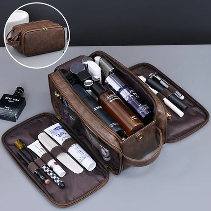 Grande trousse de toilette pour homme