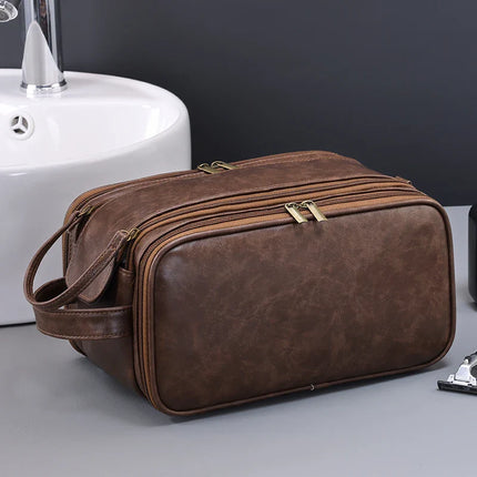 Grande trousse de toilette pour homme