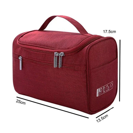 Grande trousse de toilette suspendue
