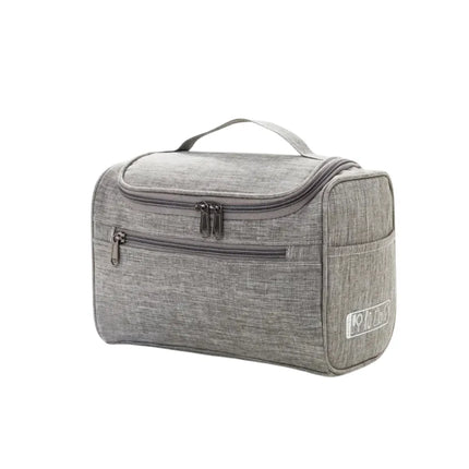 Grande trousse de toilette suspendue Gris