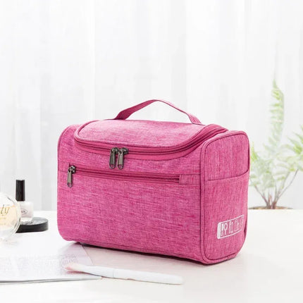 Grande trousse de toilette suspendue Rose