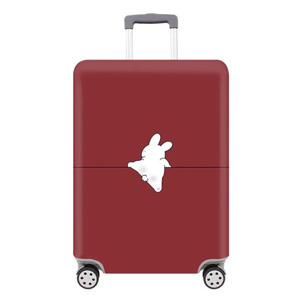 Housse protection de valise Rouge / S