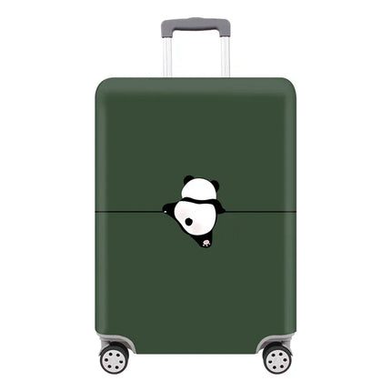 Housse protection de valise Vert / S