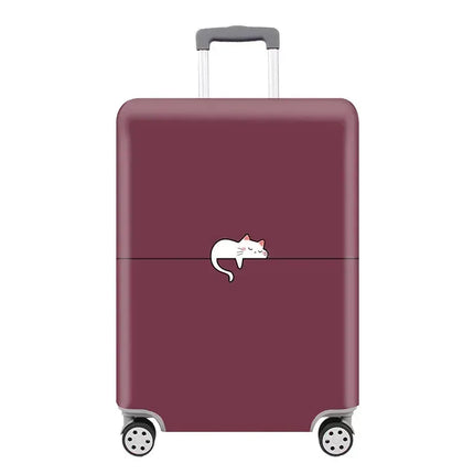 Housse protection de valise Violet / S