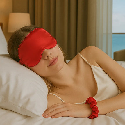 Masque de nuit en satin