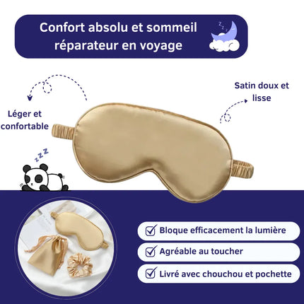 Masque de nuit en satin