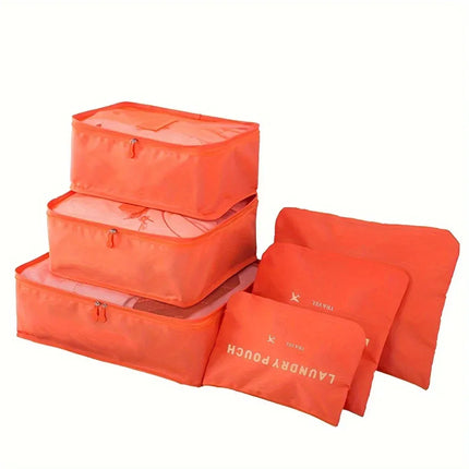 Organisateur de sac voyage Orange