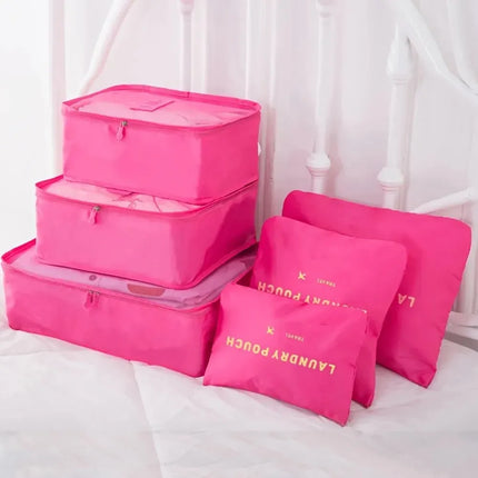 Organisateur de sac voyage Rose