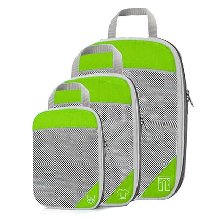 Organisateur de valise compressible Vert
