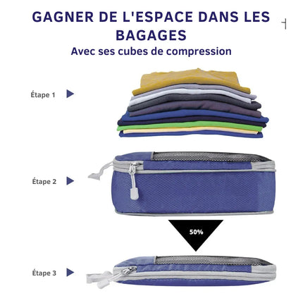 Organisateur pour valise (6 pièces)