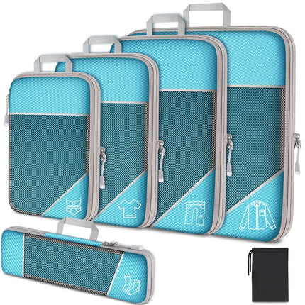Organisateur pour valise (6 pièces) Bleu ciel