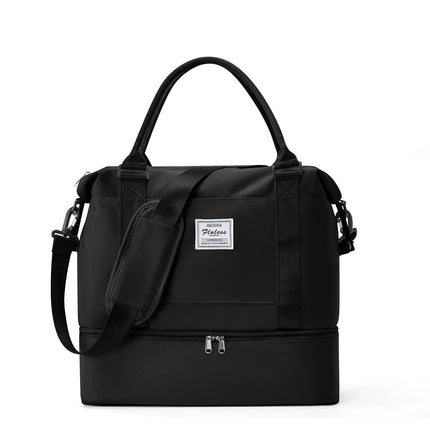 Petit sac voyage extensible Noir - grande taille