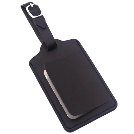 Porte étiquette pour bagage Noir