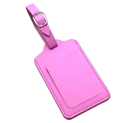Porte étiquette pour bagage Rose