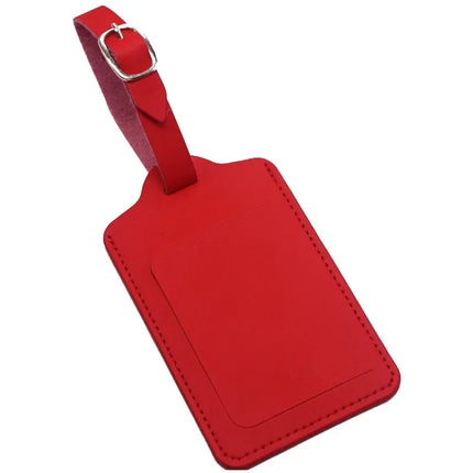 Porte étiquette pour bagage Rouge
