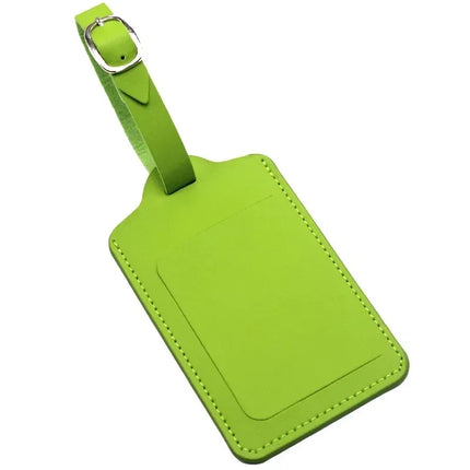 Porte étiquette pour bagage Vert