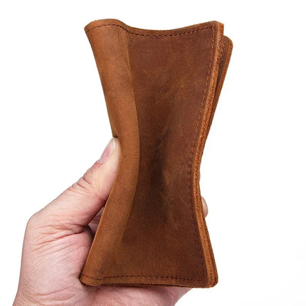 Protège passeport en cuir