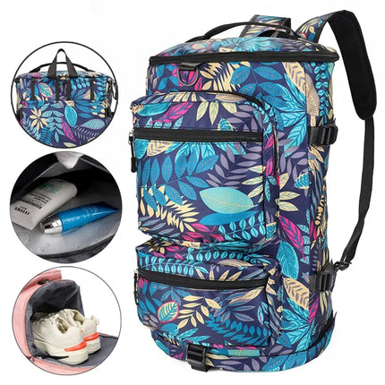 Sac à dos pratique voyage fleuri