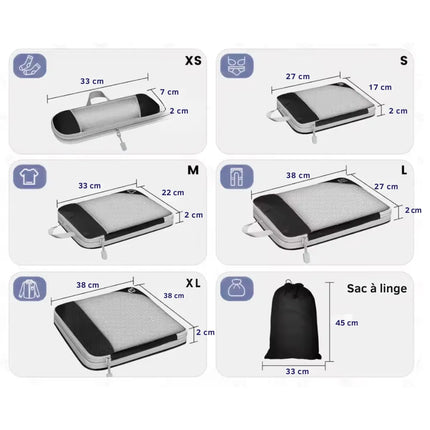 Sac de rangement valise