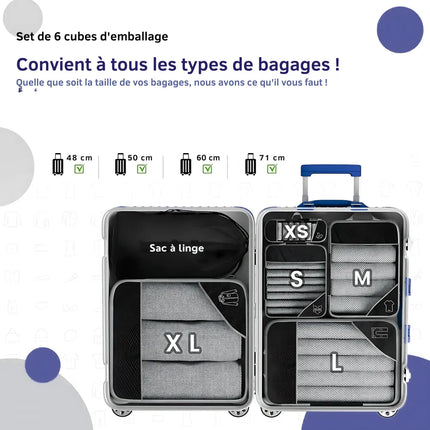 Sac de rangement valise