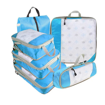 Sac de rangement valise Bleu