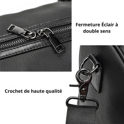 Sac de voyage en cuir