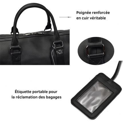 Sac de voyage en cuir