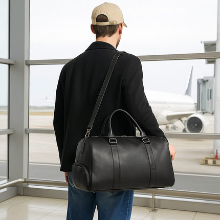 Sac de voyage en cuir