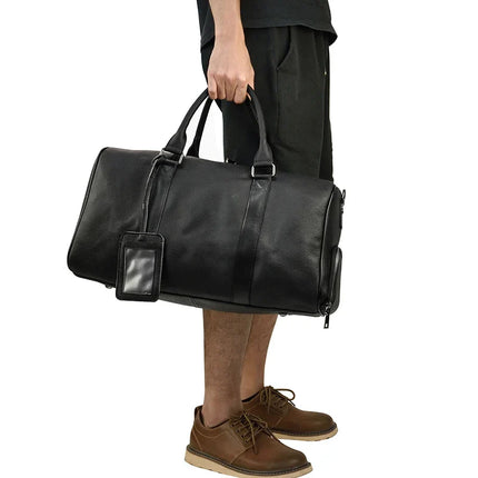 Sac de voyage en cuir