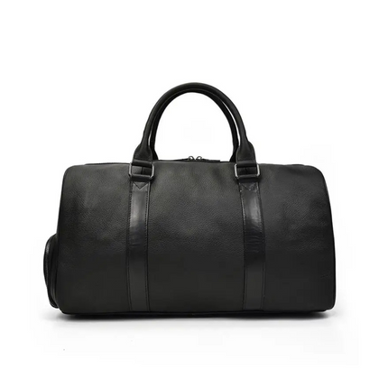 Sac de voyage en cuir Noir