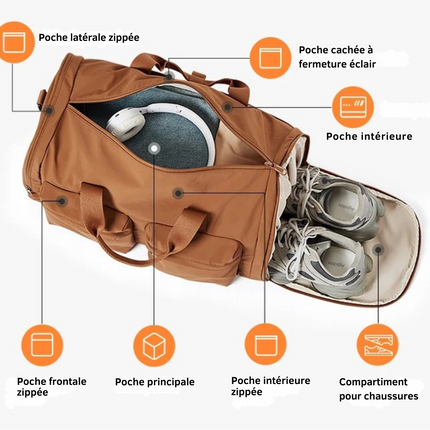 Sac de Voyage en Tissu