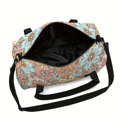 Sac de voyage femme à fleurs