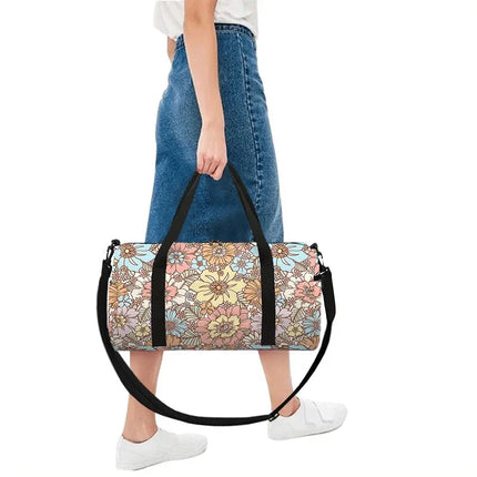 Sac de voyage femme à fleurs