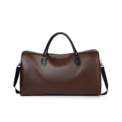 Sac de voyage homme pour week-end Marron foncé