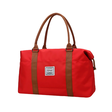 Sac de voyage tendance femme Rouge