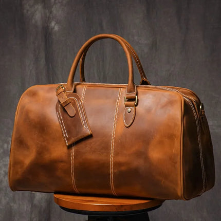 Sac en cuir de voyage pour homme