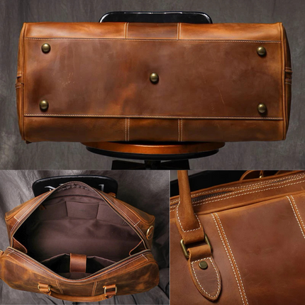 Sac en cuir de voyage pour homme